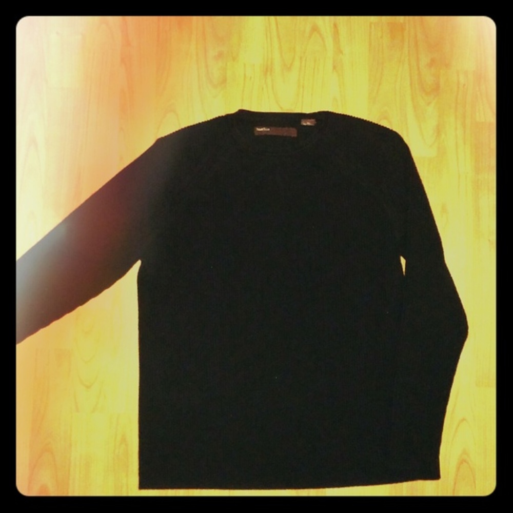 MENS BLACK PERRY ELLIS SWEATER